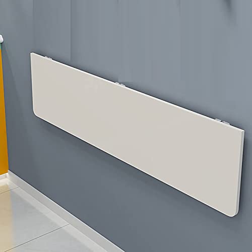 ausklappbarer Schreibtisch, An der Wand montierter, zusammenklappbarer Laptop-Computertisch aus Holz mit Drop-Leaf-Tisch, platzsparender Mehrzweck-Schreibtisch mit stabiler Struktur, trägt bis zu 20 k von MYXJX