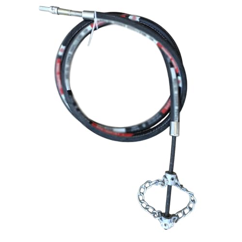 Flexwellen-Entkalkungswerkzeug, rotierender Kettenrohrreiniger, langlebige Rohrverstopfungsentfernung for Waschbecken, Toiletten, Garten, Restaurant und Straßengebrauch(100cm) von MYYMKJYXGS