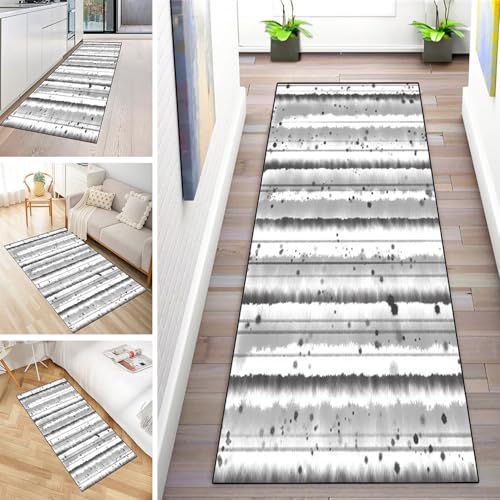 MYYNLI Teppich Läufer Flur rutschfest 60x450cm Bohemian-Off-White Waschbar Meterware Schlafzimmer Korridor Teppichläufer Lang, Länge Anpassbare, Breite 40-120cm MYYNLI Teppich Läufer Flur rutschfest 60x450cm Bohemian-Off-White Waschbar Meterware Schlafzimmer Korridor Teppichläufer Lang, Länge Anpassbare, Breite 40-120cm von MYYNLI