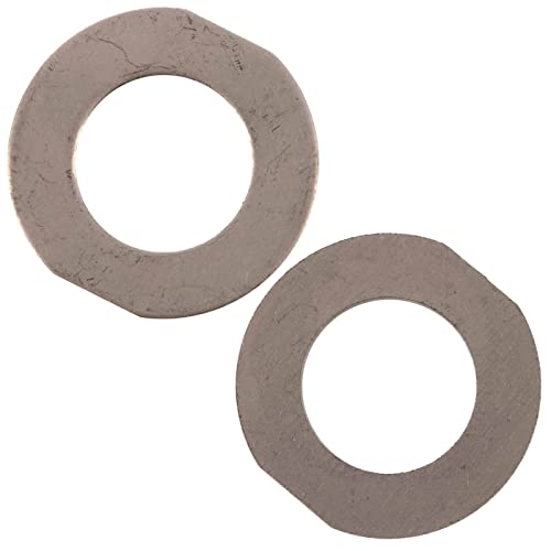 MZA SET = 2x Edelstahl Anlaufscheibe 1,0mm für Kolben von MZA