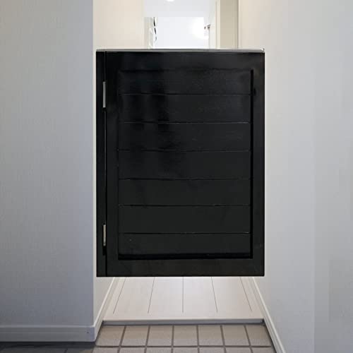 Extrabreite Schwingtür für Cafés, Einzeltüren, Heimdekoration, Holz, Schwarz, für Flur, Küche, Türstange Extrabreite Schwingtür für Cafés, Einzeltüren, Heimdekoration, Holz, Schwarz, für Flur, Küche, Türstange von MZBDYYF