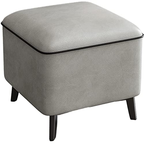 MZBDYYF Kleiner Ottomanhocker aus Leder, getuftete quadratische Fußstütze, Bank für Schlafzimmer, Wohnzimmer, Büro & Eingangshalle, vielseitiger Schuhwechselhocker, kompaktes Würfeldesign MZBDYYF Kleiner Ottomanhocker aus Leder, getuftete quadratische Fußstütze, Bank für Schlafzimmer, Wohnzimmer, Büro & Eingangshalle, vielseitiger Schuhwechselhocker, kompaktes Würfeldesign von MZBDYYF