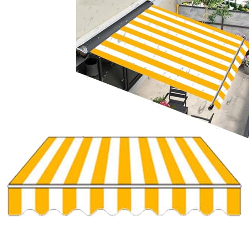 MZBDYYF Stripe Retractable Markise Top Replacement Fabric 2.0 m 2.4 m 3.0 m 3.6 m 4.0 m 4.9 m 6.1 m Sun Shade Deck Yard Window Cover Sunsetter Markisen Replacement MZBDYYF Stripe Retractable Markise Top Replacement Fabric 2.0 m 2.4 m 3.0 m 3.6 m 4.0 m 4.9 m 6.1 m Sun Shade Deck Yard Window Cover Sunsetter Markisen Replacement von MZBDYYF