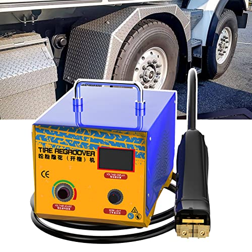 MZBDYYF Tragbarer LKW-Reifen-Regroover, 1000 W, solides Reifen-Werkzeug-Set für Auto, Motorrad, Karting, ATV, Industriereifen, 5 m langes Kabel MZBDYYF Tragbarer LKW-Reifen-Regroover, 1000 W, solides Reifen-Werkzeug-Set für Auto, Motorrad, Karting, ATV, Industriereifen, 5 m langes Kabel von MZBDYYF