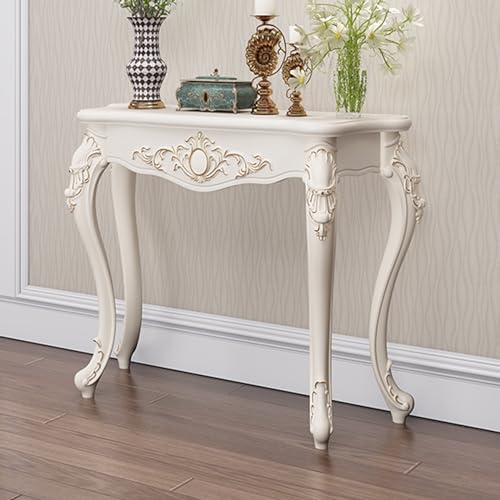 MZBDYYF Vintage Eingangstisch Konsole Tisch Ausstellungstisch Eingang Flur Foyer Sofa Tisch mit Beinen Dekorative Möbel Elegant Display von MZBDYYF