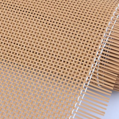 MZECH Natürliche Rattan Geflecht, Wiener Geflecht Meterware 35 x 100 cm, Rattan Meterware Gewebtes Rattan, Rattan Rolle für Caning-Projekte Heimwerker Schrank Stuhl Möbel(35x150cm) von MZECH