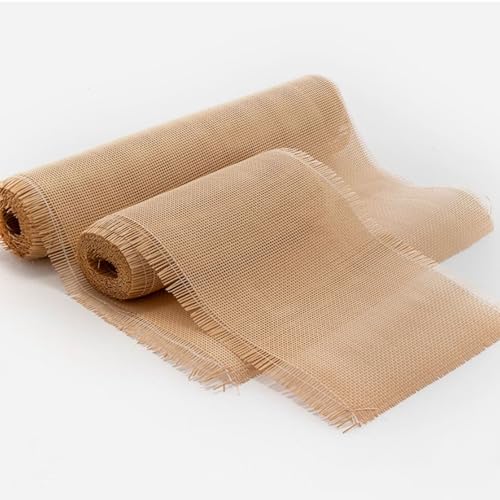 MZECH Natürliche Rattan Geflecht, Wiener Geflecht Meterware 35 x 100 cm, Rattan Meterware Gewebtes Rattan, Rattan Rolle für Caning-Projekte Heimwerker Schrank Stuhl Möbel(50x150cm) von MZECH