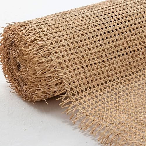 MZECH Natürliche Rattan Geflecht, Wiener Geflecht Meterware 35 x 100 cm, Rattan Meterware Gewebtes Rattan, Rattan Rolle für Caning-Projekte Heimwerker Schrank Stuhl Möbel(90x150cm) von MZECH
