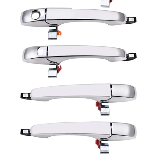 Automobil Ersatz Auto Vorne Hinten Galvanisierte Äußere Türgriff Für Dodge Für Magnum Für CHARGER 2005-2008 5065800AG 4589009AG 5065801AG(A lot(4pcs)) von MZEER