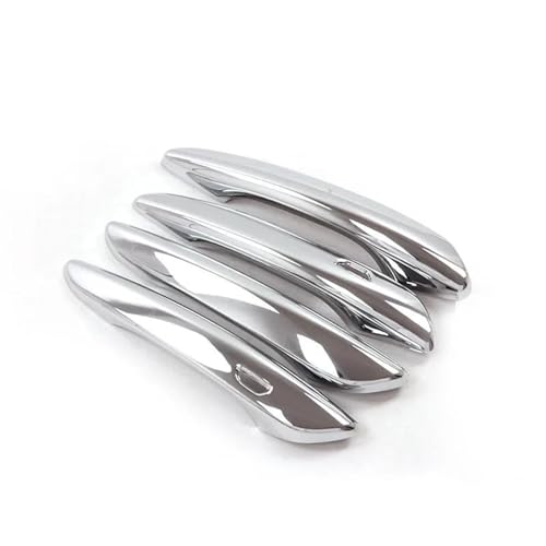 Für Mazda 3 2019-2022 Zubehör Auto Außen Modifikation Aufkleber Türgriff Schutz Abdeckung Trim ABS Chrom Styling(Silber) von MZEER