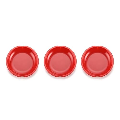 MZEER ABS Auto Außentür Griff Schüssel Abdeckungen Dekoration 2/4 Tür Zubehör Für Jeep Für Wrangler JK 2007-2017(Red,2 door) von MZEER