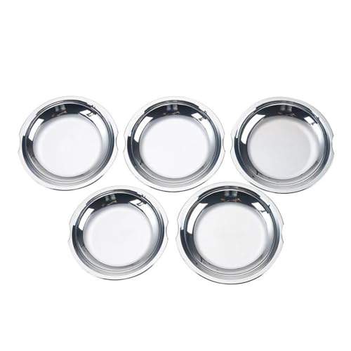 MZEER ABS Auto Türgriff Schüssel Abdeckungen Für Jeep Für Wrangler JK 2007-2017 Außen Teile Dekoration 2/4 Tür Zubehör(Chrome,4 door) von MZEER