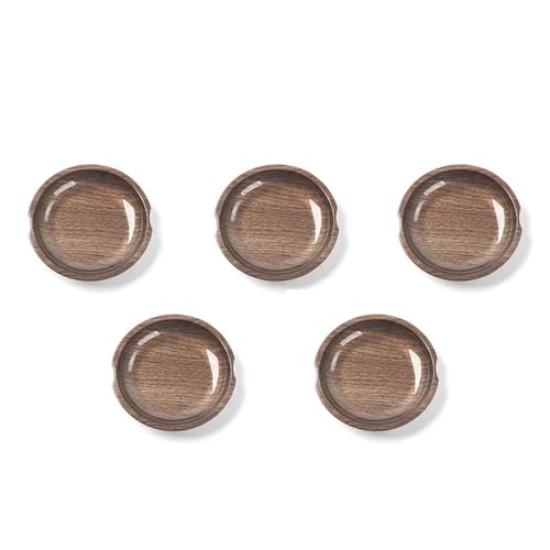 MZEER ABS Auto Türgriff Schüssel Abdeckungen Für Jeep Für Wrangler JK 2007-2017 Außen Teile Dekoration 2/4 Tür Zubehör(Wood grain,4 door) von MZEER