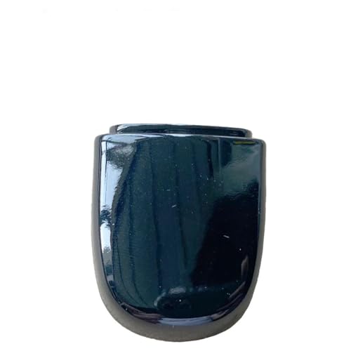 MZEER Außentürgriffabdeckung Auf Der Fahrerseite LHD Für VW Für Jetta 6 A6 GLI Für Tiguan Rline Für Beetle A5 Für Für Yeti 2014-2019 5N1837879DGRU(Dark Black) von MZEER