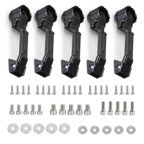 MZEER Auto Vorne Hinten Links Rechts Außen Ersatz Mechanische Türgriff Türen Styling Für Jeep Für Wrangler JK 2007-2017(Black) von MZEER