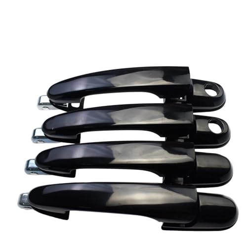 MZEER Beifahrer-Fahrerseite Außenteil Auto-Styling Türgriff Für Hyundai Für Tucson 2.0L 2.7L 2005 2006 2007 2008 2009 2010 2011 2012(4 sides) von MZEER