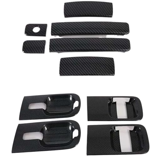 MZEER Carbon Fiber Set Seite Türgriff Abdeckung Trim Für Hyundai Für Grand Für Starex H-1 2018 2019 2020 Auto Außen Schüssel Tasse Abdeckung MZEER Carbon Fiber Set Seite Türgriff Abdeckung Trim Für Hyundai Für Grand Für Starex H-1 2018 2019 2020 Auto Außen Schüssel Tasse Abdeckung von MZEER
