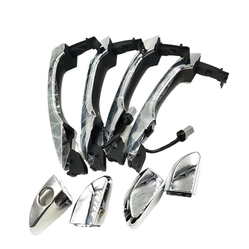 MZEER Chrom Außentürgriff Smart Key Für Hyundai Für Tucson 2016 2017 2018 82651D3710 82661D3710 82651D3010 82661D3010 8PCS von MZEER