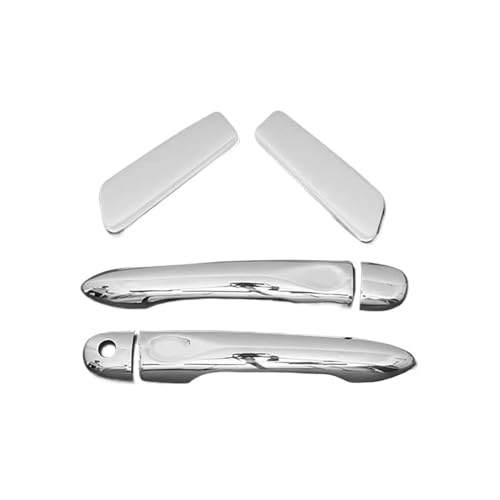 MZEER Chrom Hinten Außen Zubehör Türgriff Für Für Clio 4 2012-2018 Edelstahl 2 Stück Modifikation(No Sensor) von MZEER