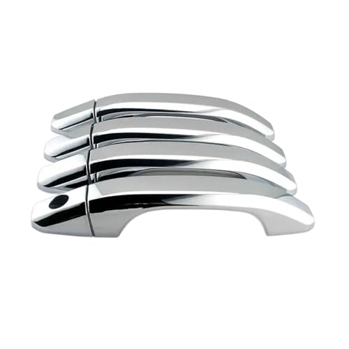 MZEER FÜR GMC FÜR SIERRA FÜR CREW FÜR CAB FÜR YUKON XL 1500 2500 3500 2014-2020 Auto Außen Teile Türgriff Abdeckung(Chrome) von MZEER