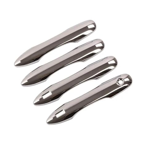 MZEER Für Daihatsu Für Altis XV70 70 2018-2021 Chrom Auto Türgriff Abdeckung Bowl Trim Aufkleber Außen Teil Zubehör 4 Stücke(2 Keyless Entry) von MZEER