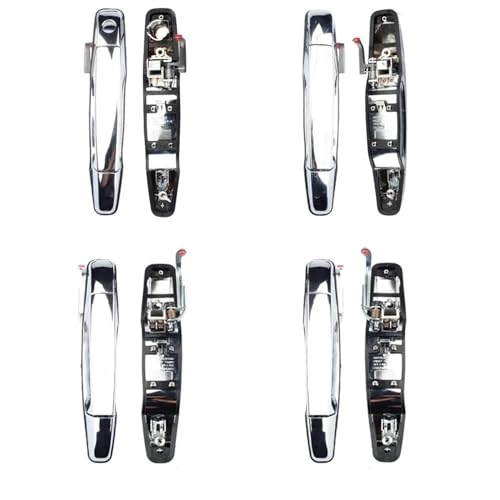 MZEER Für Für AVALANCHE Für SILVERADO Für TAHOE 2007-2014 Auto Außentür Griff Zubehör 22738721 22738726 22738722(1set) von MZEER