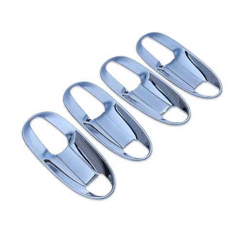 MZEER Für Für Für Vito W447 V-Klasse 2014-2020 Kohlefaser-Außenteil Autotürgriffabdeckung Styling-Zubehör(Silber,Bowl) von MZEER