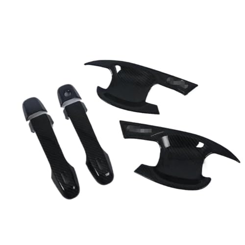 MZEER Für Toyota C-HR CHR 2016-2022 Auto Außen Teil Zubehör Türgriff Fangen Schutz Schüssel Abdeckung Trim 1set(1) von MZEER