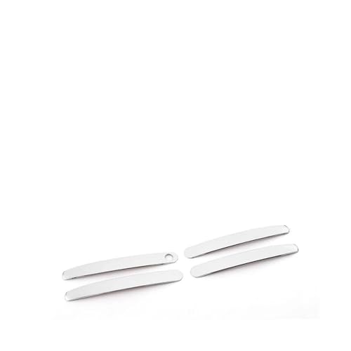 MZEER Für Toyota RAV4 RAV 4 XA50 Hybrid 2019-2023 Edelstahl Auto Außerhalb Tür Griff Schüssel Abdeckung Schutz Trim Zubehör(Silber,A) von MZEER