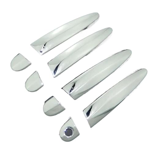 MZEER Für X1 E84 X3 F25 X5 E70 X6 E71 2007-2014 ABS Ersatz Chrom Außerhalb Tür Griff Abdeckung Trim Tür Schüssel Tasse(Door Handle Covers) von MZEER