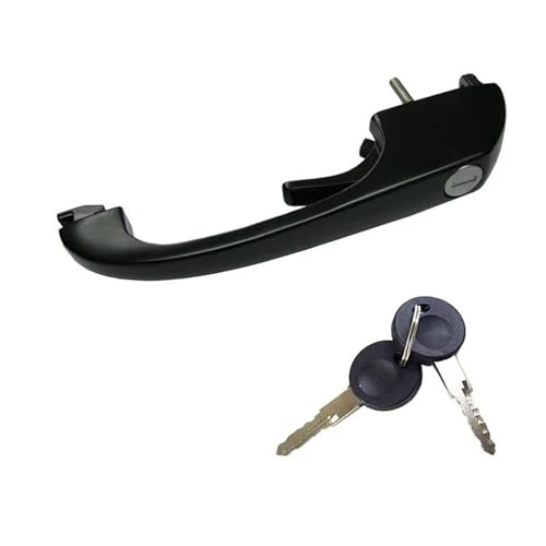 MZEER Schwarze Vordere Außentürgriffe Bus Für VW T3 Für Transporter III Für Vanagon 1979 1980-1992 251837205 von MZEER