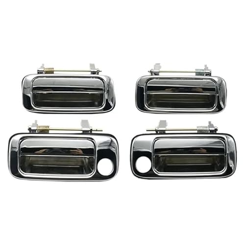 MZEER Splitter Auto Türgriff Außenteil Außerhalb Zubehör Für Toyota Für Land Cruiser 80 LC80 FZJ80 4500 1991-1997 1 Set von MZEER