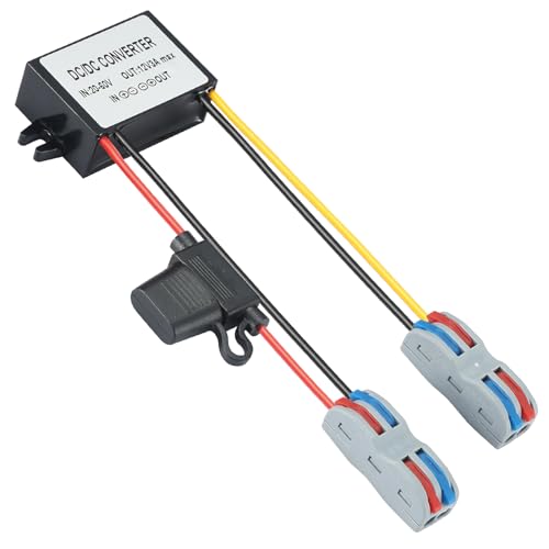 MZHOU DC 20V-60V auf 12V 3A 36W Buck Converter DC 24V 32V 48V auf 12V Step Down Wandler Spannungsversorgung Abwärtsmodul Konverter von MZHOU