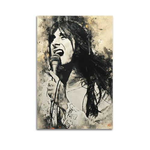 MZKSUERS Steve Perry Sänger-Poster, dekoratives Gemälde, Leinwand, Wandposter und Kunstdruck, modernes Familienschlafzimmer, Dekoration, Poster, 20 x 30 cm MZKSUERS Steve Perry Sänger-Poster, dekoratives Gemälde, Leinwand, Wandposter und Kunstdruck, modernes Familienschlafzimmer, Dekoration, Poster, 20 x 30 cm von MZKSUERS