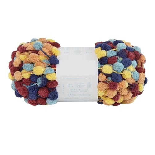 200 g Pixel Point Garn, kleine Schneeballpellets, geflochtene Kissen, Bodenmatte, Decke, DIY, handgefertigtes Stricken(Color 61) von MZPOZB