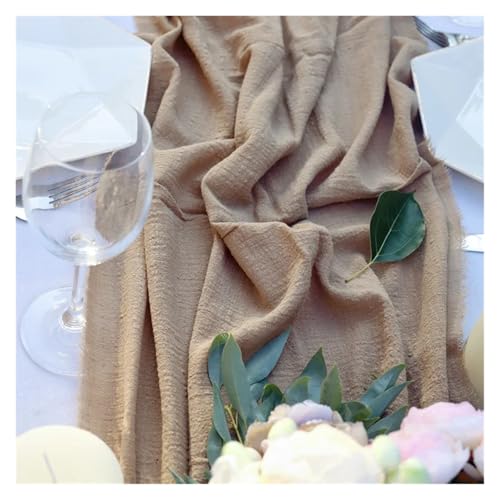 24 stücke 32x32 cm Gaze Baumwolle Serviette Wiederverwendbare Tee Handtuch Hochzeit Party Weihnachten Tisch Dekor Retro Grate servietten(24Pcs Khaki) von MZPOZB
