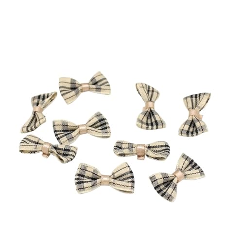 MZPOZB 100 STÜCKE DIY Kleine Satinband Fliege Hochzeit Verschönerung Handwerk Dekoration 1,5 cm * 3 cm(Color 2) von MZPOZB