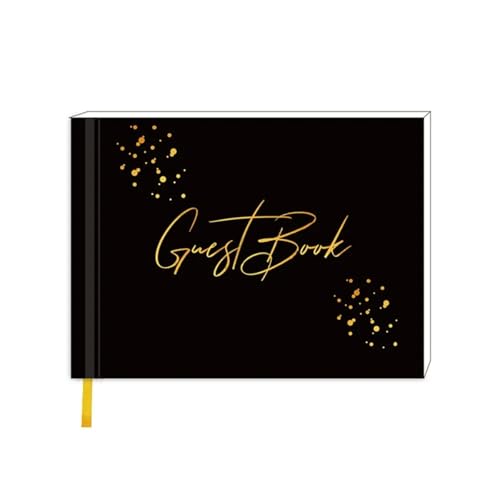MZPOZB Personalisierte Hochzeit Gästebuch Blume Design Linie Innenseiten Registry Empfänge Speicher(Color 05) von MZPOZB