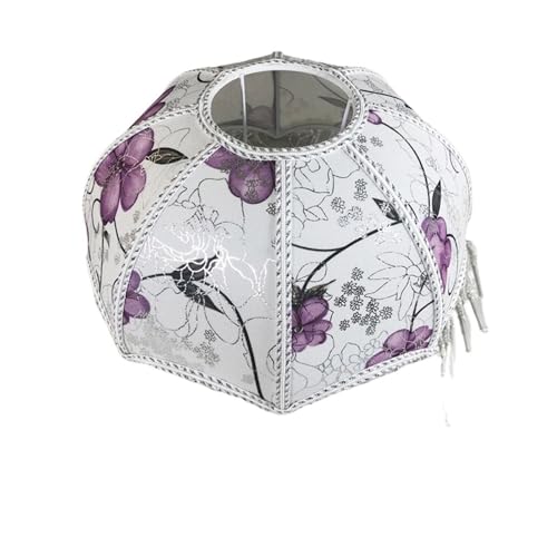 Retro Lampenschirm Regenschirm Form Tuch Kronleuchter Wand Lampe Abdeckung Mit Quasten Tuch Lampenschirm(Color-03) von MZPOZB