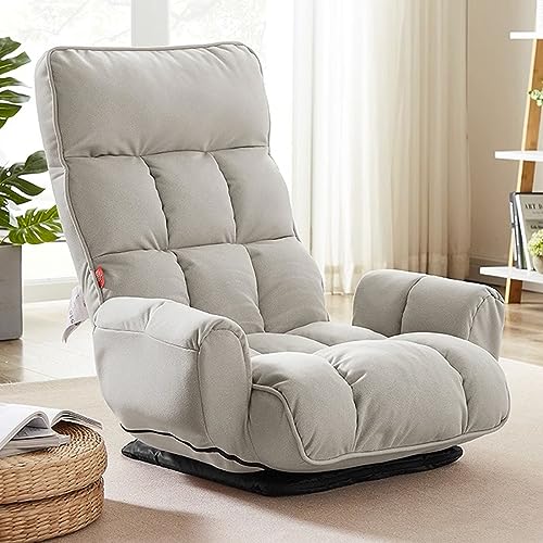 Zeitgenössische Beliebte Freizeit Recliner Single Sofa Folding Sofa Comfy Leinen Stoff Sessel für Schlafzimmer, Lesen Moderne Wohnzimmer Stuhl Schlafzimmer Büro Kinder Jugendliche Erwachsene ( Color : von MZQMK