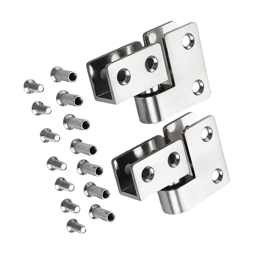 1.Stainless 304 Bathroom Partition Fastener Heavy Duty Concealed Mounting for Public Toilet Panels Durability Toilet Partition Hinge von MZRAN
