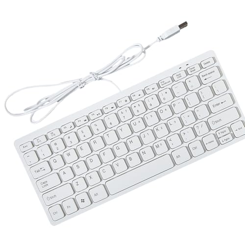 MZRAN Lims Miniatur-Tastaturen mit USB-Anschluss, ergonomisch, für Büro, Desktop, Laptop, tragbare Business-Tastaturen von MZRAN