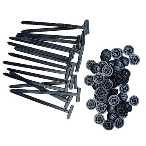 Nylonbinder, wasserdicht, automatische Verriegelung, Kabel-Clips, widerstandsfähiges Binder-Set für Garage, Werkstatt, Maschinen, Wartung, Nylon-Kabelbinder Nylonbinder, wasserdicht, automatische Verriegelung, Kabel-Clips, widerstandsfähiges Binder-Set für Garage, Werkstatt, Maschinen, Wartung, Nylon-Kabelbinder von MZRAN