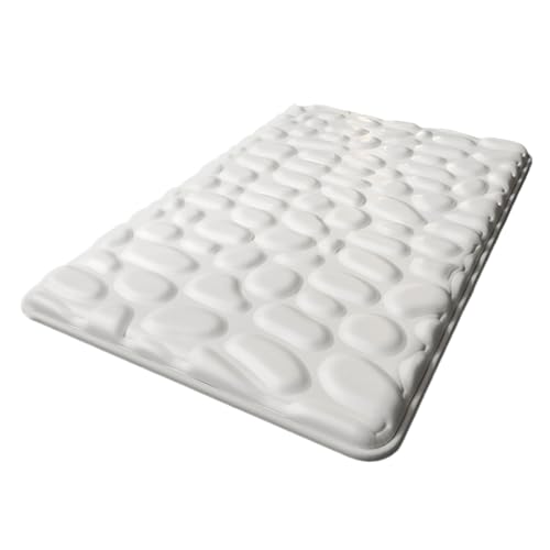 Summers Cooling Touches Badezimmermatten, saugfähig, rutschfest, schnell trocknendes Design für Familie, schnell trocknende Badematten von MZRAN