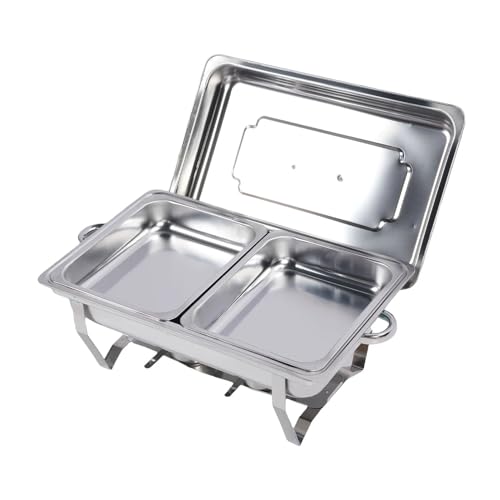 Buffet Chafer Server Wärmer Edelstahl Buffet Chafing Dish Set Wärme(Color 03) von MZSKLW
