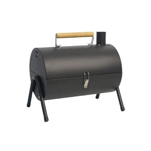 Grill Herd Outdoor Holzkohle Wild Camping Grill Rack Fleisch Grill Haushalt Indoor Rauchfreien Carbon(Black) von MZSKLW