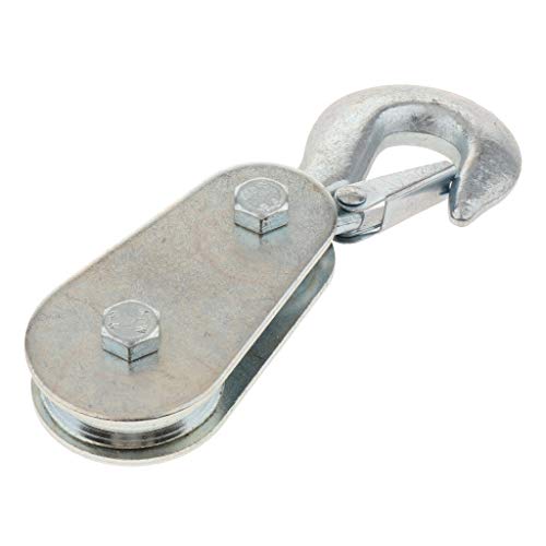 Hochleistungs-Flaschenzug mit Seilhebevorrichtung und Haken for Kabel, 2 Tonnen Tragkraft von MZSKLW