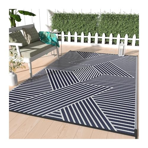 MZSKLW Bodenkissen mit Sommerlinien-Grafik, großer Teppich in voller Länge, Wohnzimmer-Couchtisch-Teppich, Heim-Schlafzimmer-Nachttischdecke(Color01,120X160CM(3.9X5.3FT) von MZSKLW
