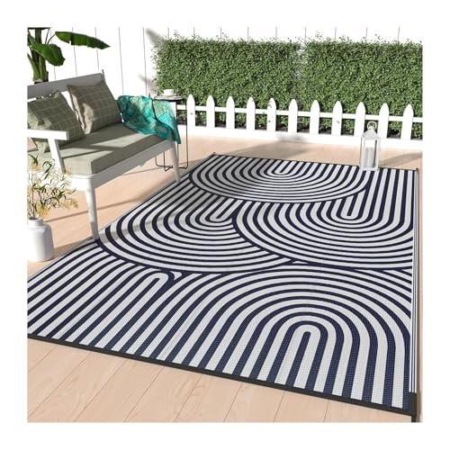 MZSKLW Bodenkissen mit Sommerlinien-Grafik, großer Teppich in voller Länge, Wohnzimmer-Couchtisch-Teppich, Heim-Schlafzimmer-Nachttischdecke(Color02,100X150CM(3.3X4.9FT) von MZSKLW