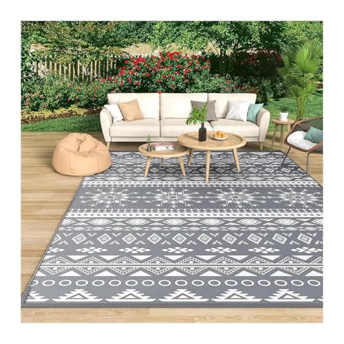 MZSKLW Sommer Teppich Outdoor Wohnzimmer Boden Matte Ethnische Retro Sofa Kaffee Tisch Matte Hause Dekoration(Color01,100X160CM) von MZSKLW